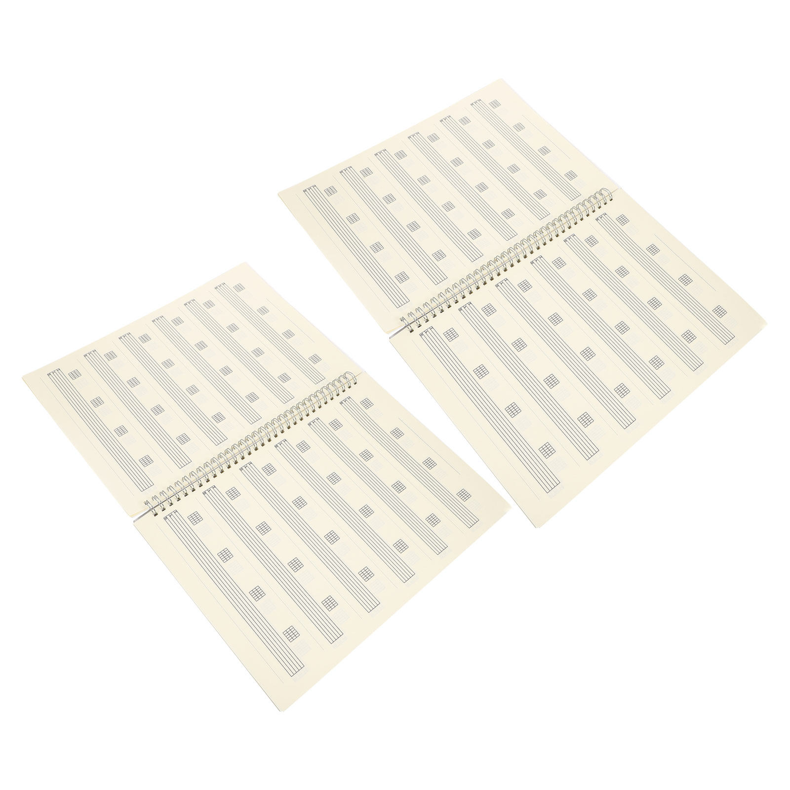 Blank Sheet Music Notebook - 기타 악보 노트 2개 세트, 빈