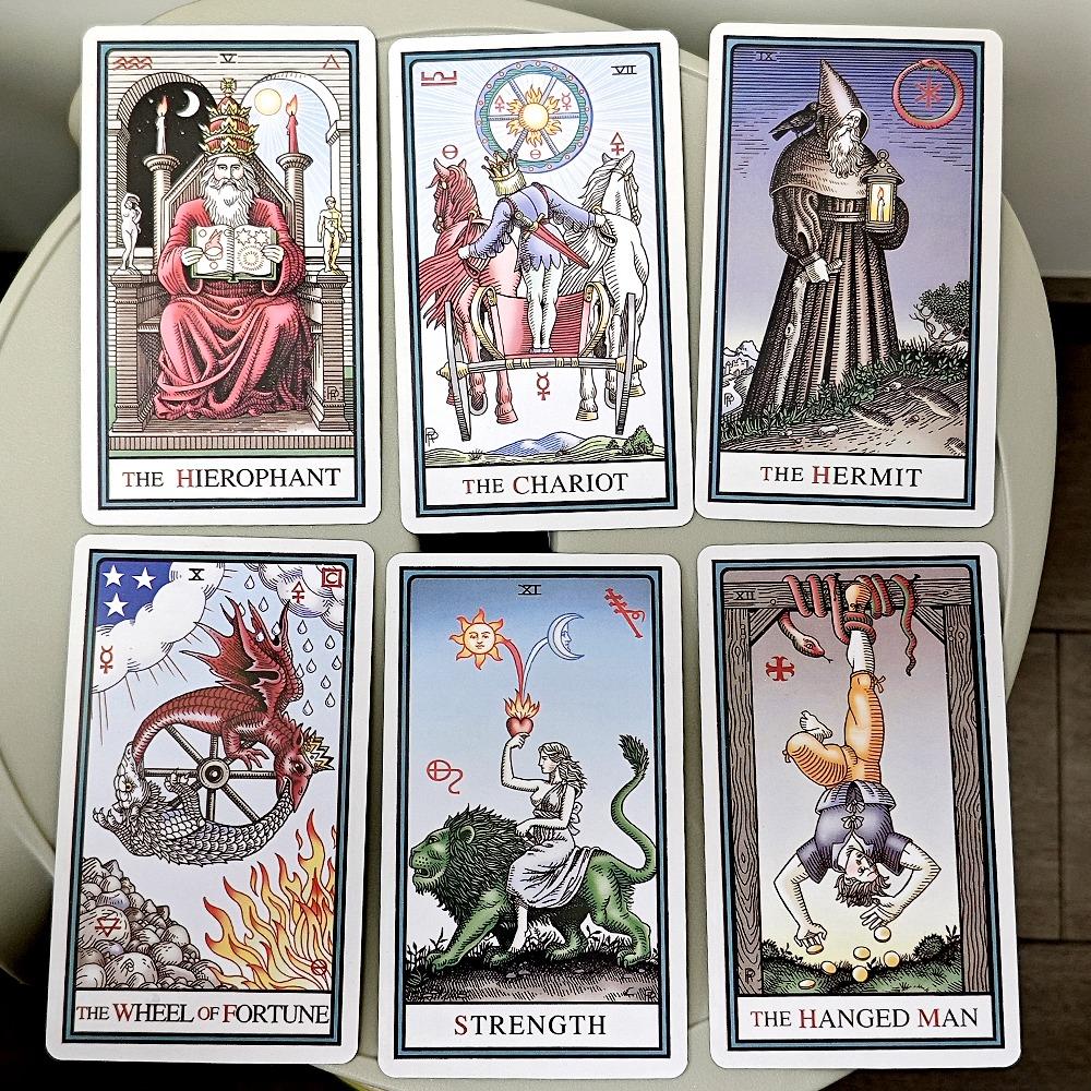 연금술 타로, 80 카드 타로 데크 링크, 연금술 상징 - Tarot Deck With Guidebook 리뷰 및 가격