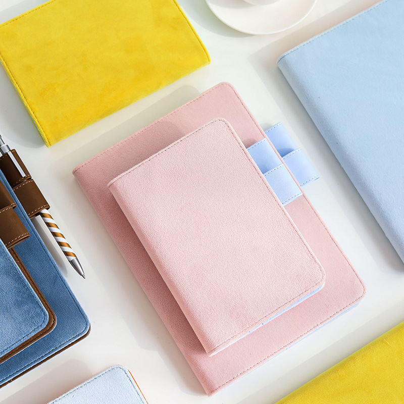 A6 호보 프렌치 벨벳 패브릭 리필 가능 저널 - 소프 - Vintage Leather Journal Notebook 리뷰 및 가격