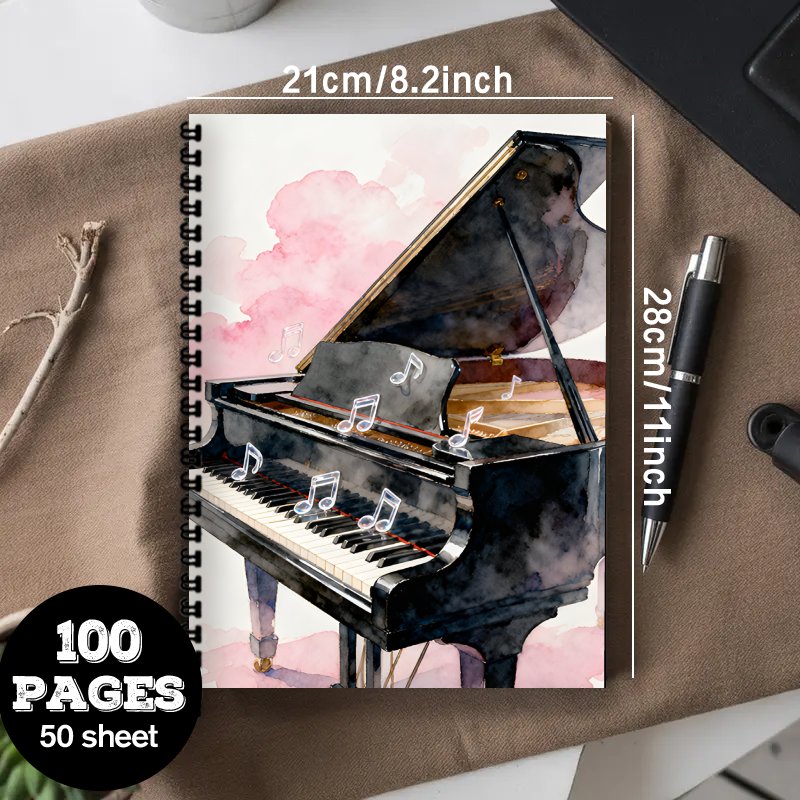 A4 사이즈, 음악 노트, 다목적 악보집, 초보자, 전 - Blank Sheet Music Notebook 리뷰 및 가격