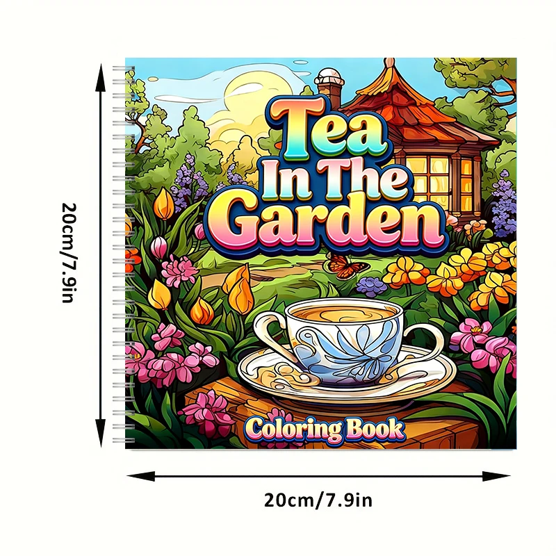 정원 속의 차 그림책(성인용), 아름다운 색칠 그림 페 - Adult Coloring Book Stress Relief 리뷰 및 가격